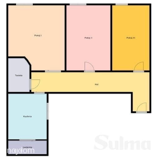 3 Nieprzechodne pokoje w Centrum Miasta - zdjęcie 20