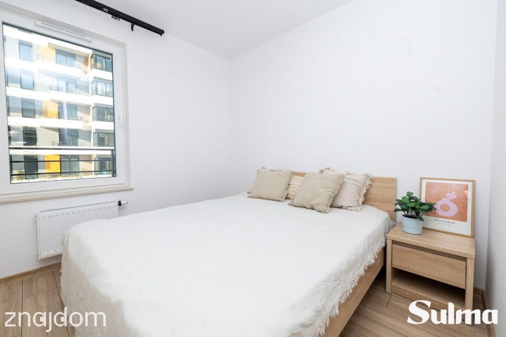 3 pokoje, 49 m², Banacha, nowoczesny blok, balkon