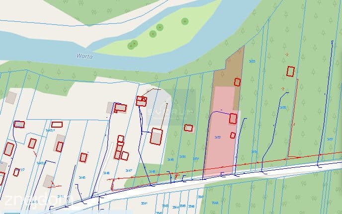 Działka rekreacyjna z domkiem letniskowym i rzeką - zdjęcie 2