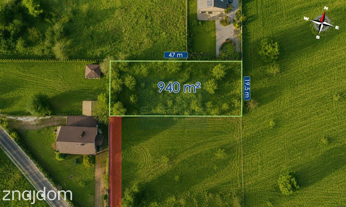 Działka przy lesie na Jurze, Rajsko gm. Mstów