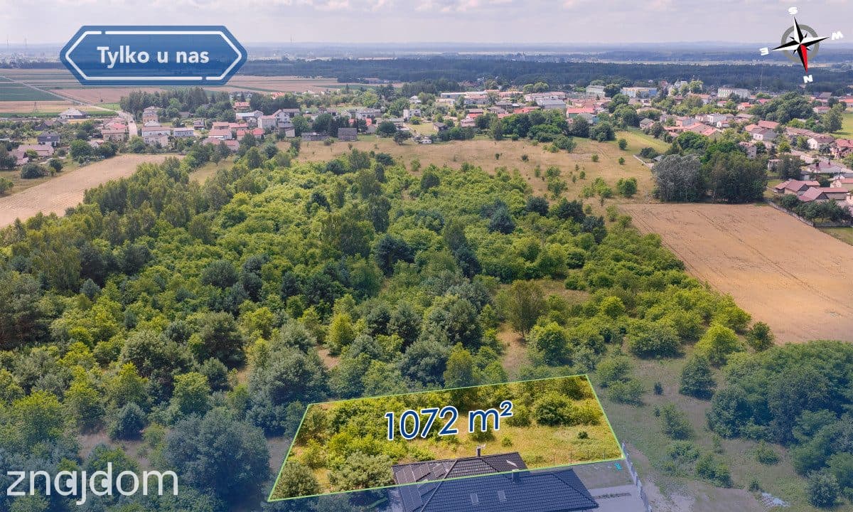 Działka w cichej i spokojnej okolicy - zdjęcie 2