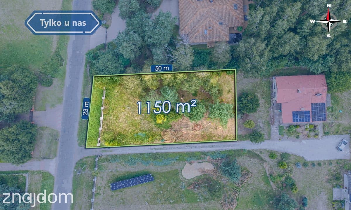 Działka 1150 m² Częstochowa Grabówka – Ikara - zdjęcie 2