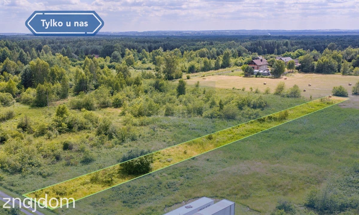 Działka podzabudowe Przybynów gm. Żarki - zdjęcie 5