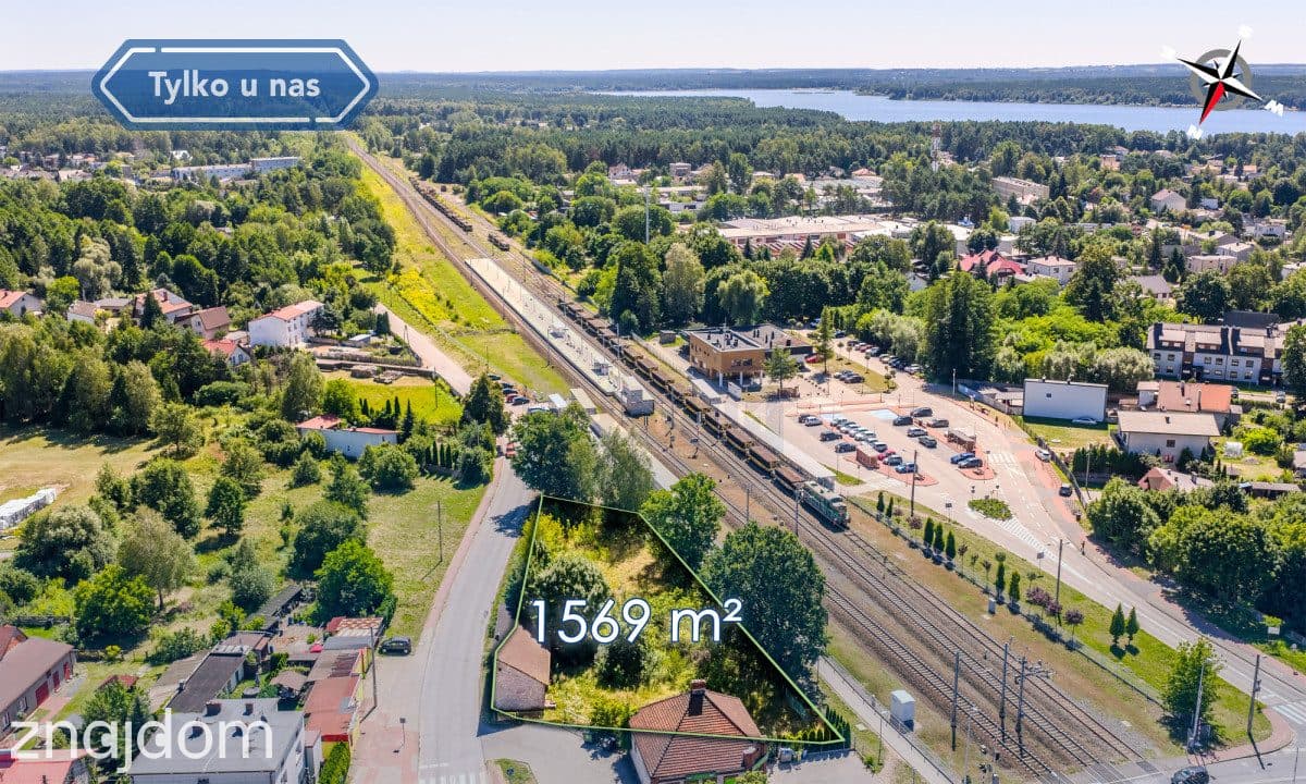 Działka Inwestycyjna centrum Poraja 1 659m2 - zdjęcie 5