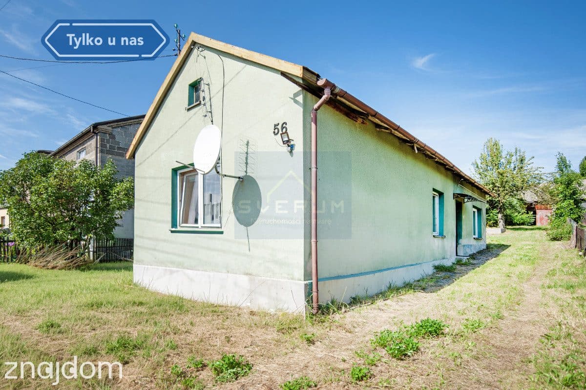 Dom 60m2 / Mysłów gm. Koziegłowy. 2 pokoje