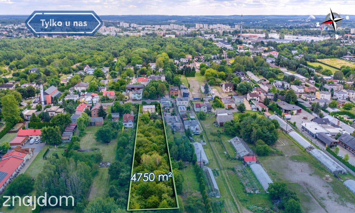 Działka 4750 m² dla dewelopera | Kiedrzyn