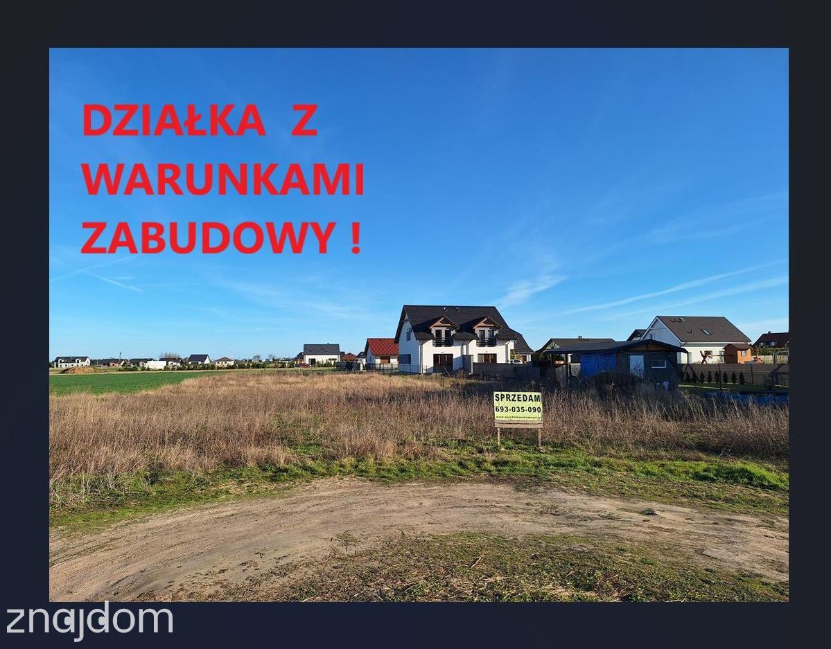 Działka budowlana pod bliźniak!
