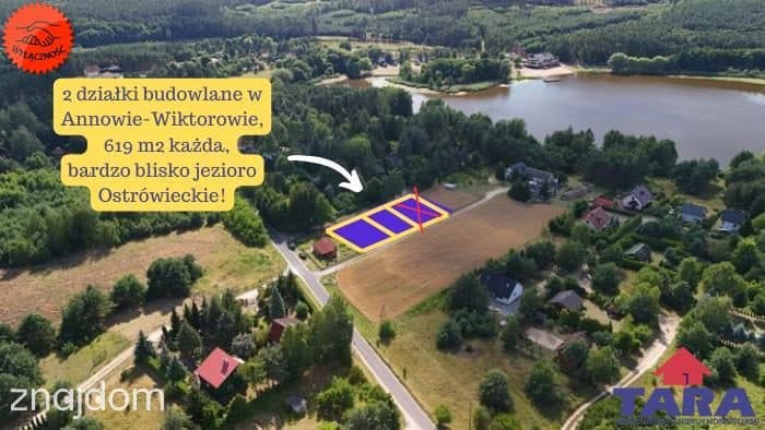 Działka blisko jeziora Ostrówieckiego