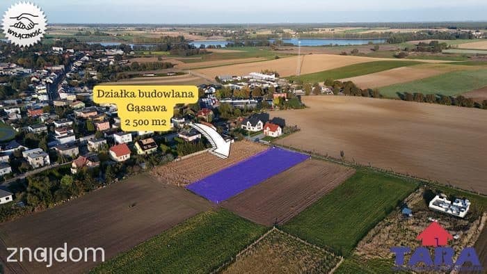 Działka budowlana w Gąsawie