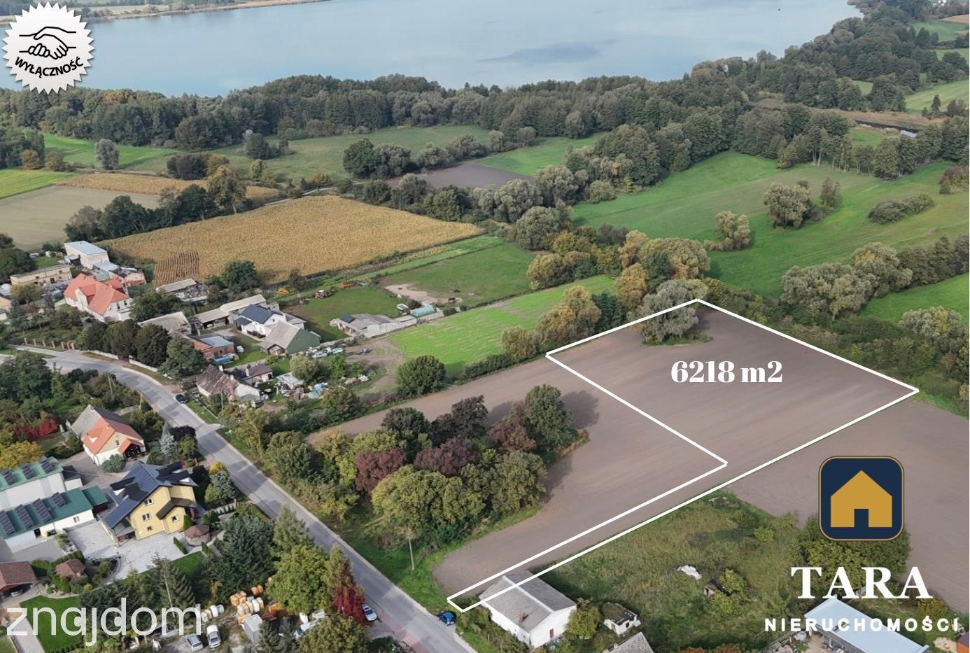 Działka z WZ na 6 domów w Wolicach k Barcina - zdjęcie 1