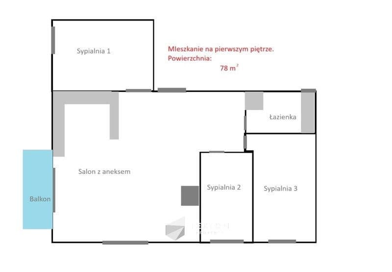 Kameralne 4 pokojowe mieszkanie z kominkiem - zdjęcie 13