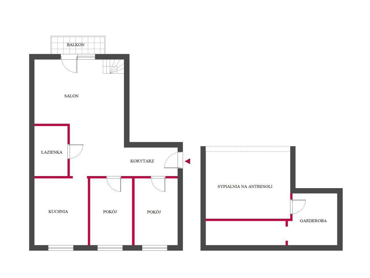 4 pokoje | ponad 110m2 | 2 poziomy| Partynice - zdjęcie 18