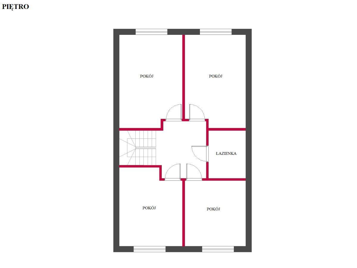 Środkowy segment z ogródkiem i garażem - zdjęcie 16