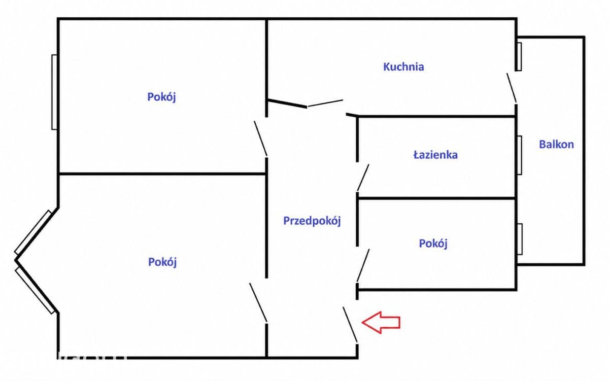 3 pokoje | 81 m² | Balkon | Klimatyczna kamienica - zdjęcie 14