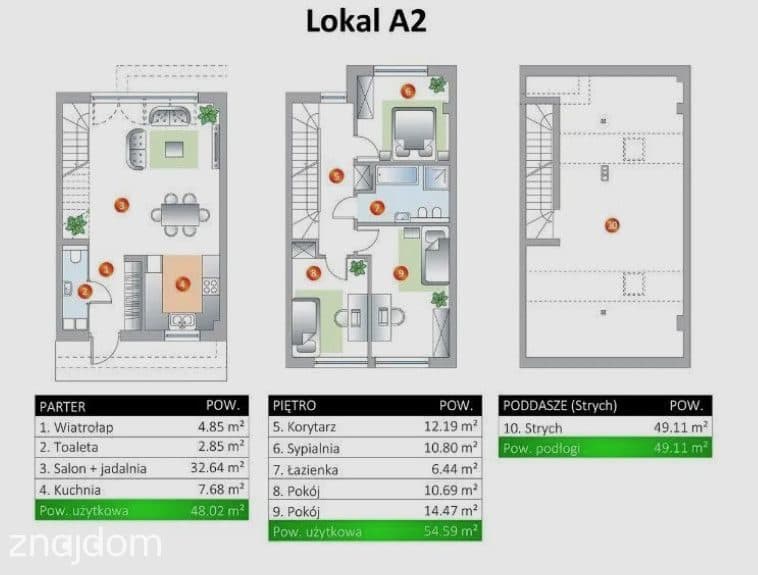 NOWOCZESNY BLIŹNIAK | 102,61 m² + STRYCH 54 m² - zdjęcie 16