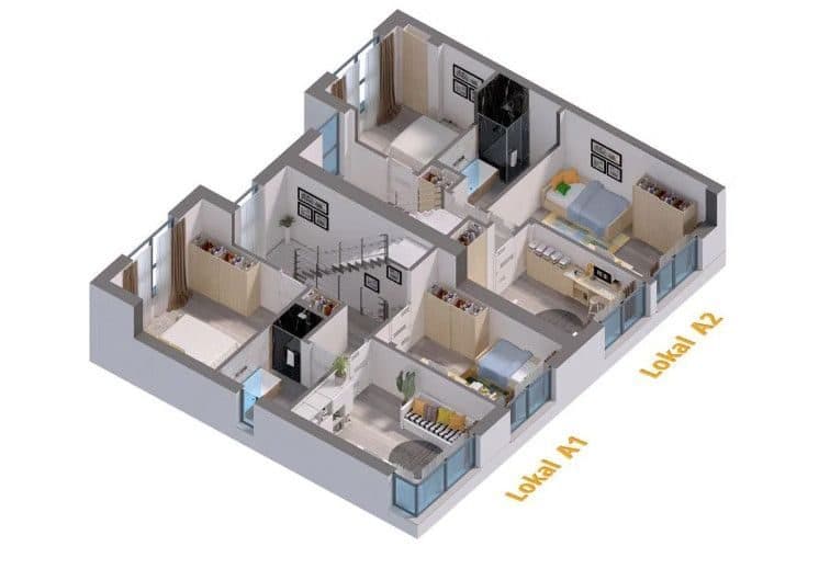 NOWOCZESNY BLIŹNIAK | 102,61 m² + STRYCH 54 m² - zdjęcie 15