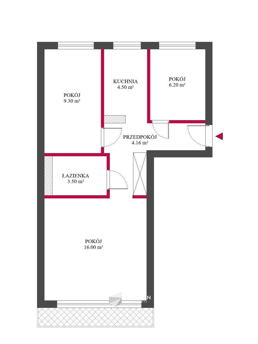 3 pokoje | Balkon | Duży potencjał aranżacyjny - zdjęcie 13