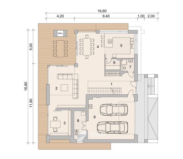 Nowoczesna Rezydencja Premium | 386m2 | LK Projekt - zdjęcie 19
