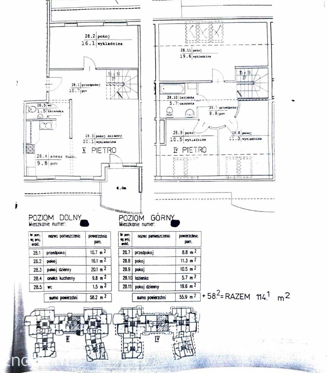 Mieszkanie jak dom | 5 pokoi | 2 poziomy | 114 m² - zdjęcie 16