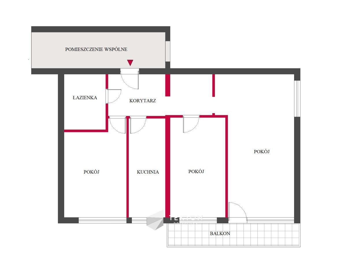 3 pokoje | Balkon | Oddzielna kuchnia - zdjęcie 17