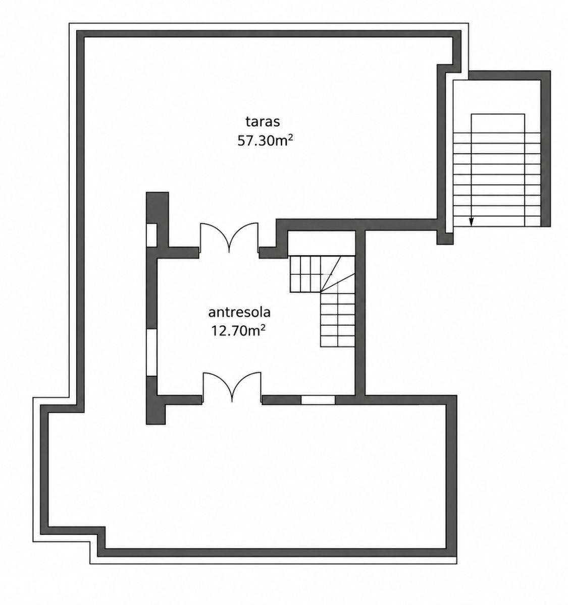 84,7 m² mieszkania + 57 m² tarasu | 2 poziomy - zdjęcie 20