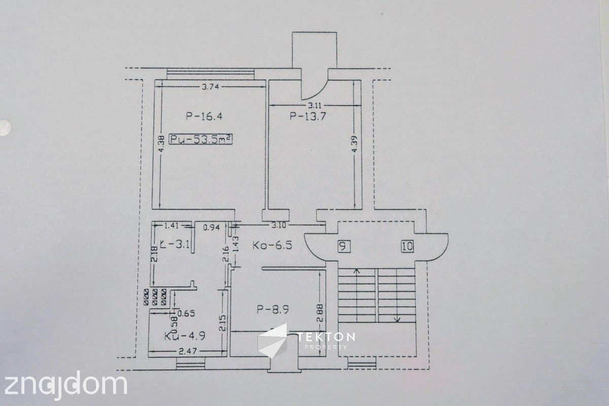 3 pokoje po remoncie 53,5 m² Grunwald – Marcelin - zdjęcie 11