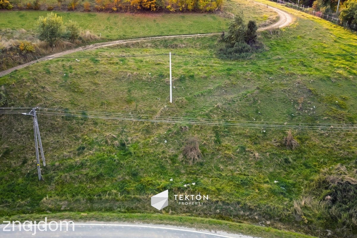 Łapszanka 779 m² budowlana przy drodze - zdjęcie 3