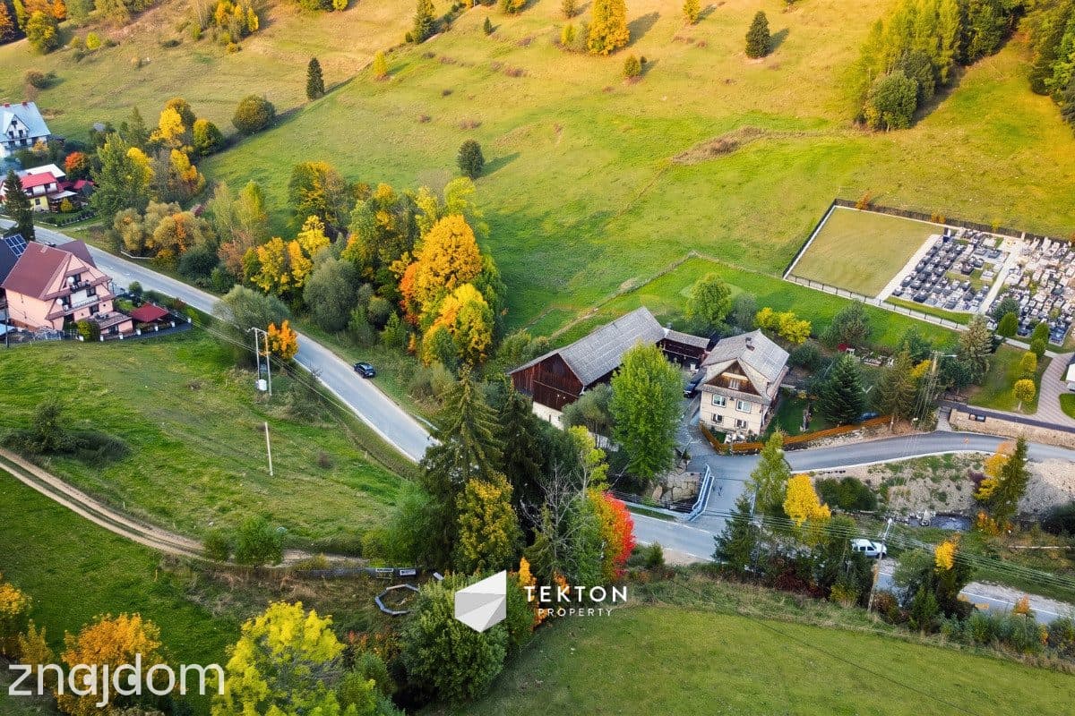 Łapszanka 779 m² budowlana przy drodze - zdjęcie 4