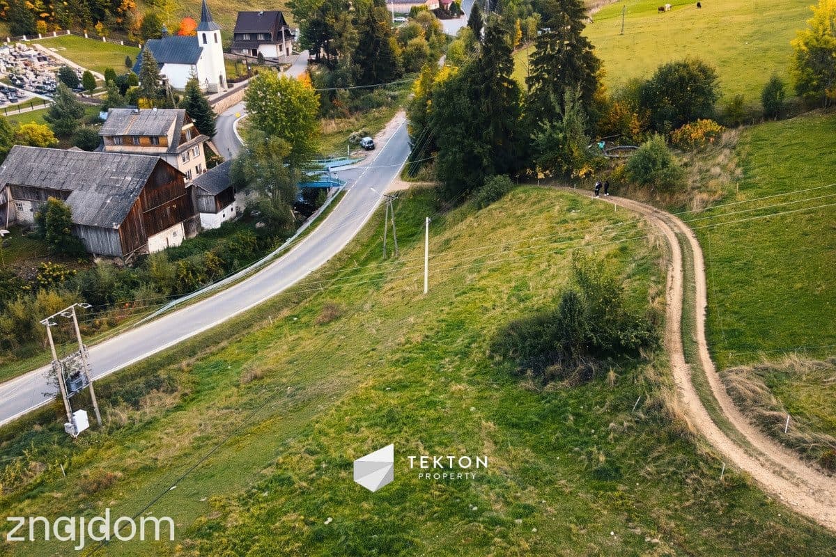 Łapszanka 779 m² budowlana przy drodze - zdjęcie 6