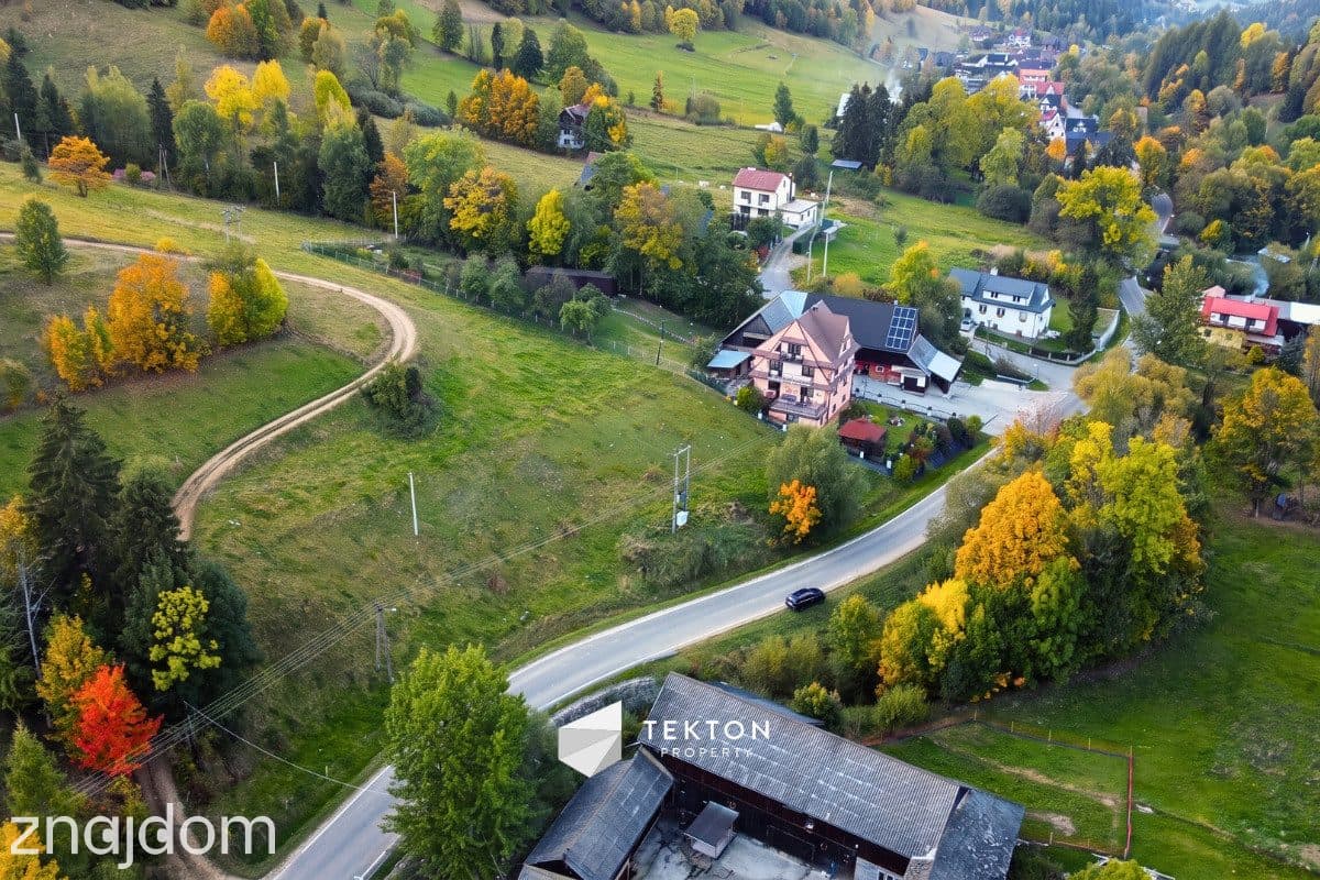 Łapszanka 779 m² budowlana przy drodze - zdjęcie 7