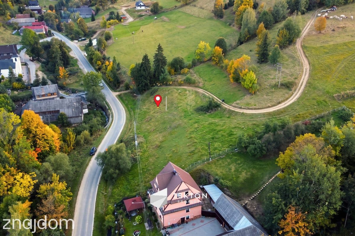 Łapszanka 779 m² budowlana przy drodze - zdjęcie 8