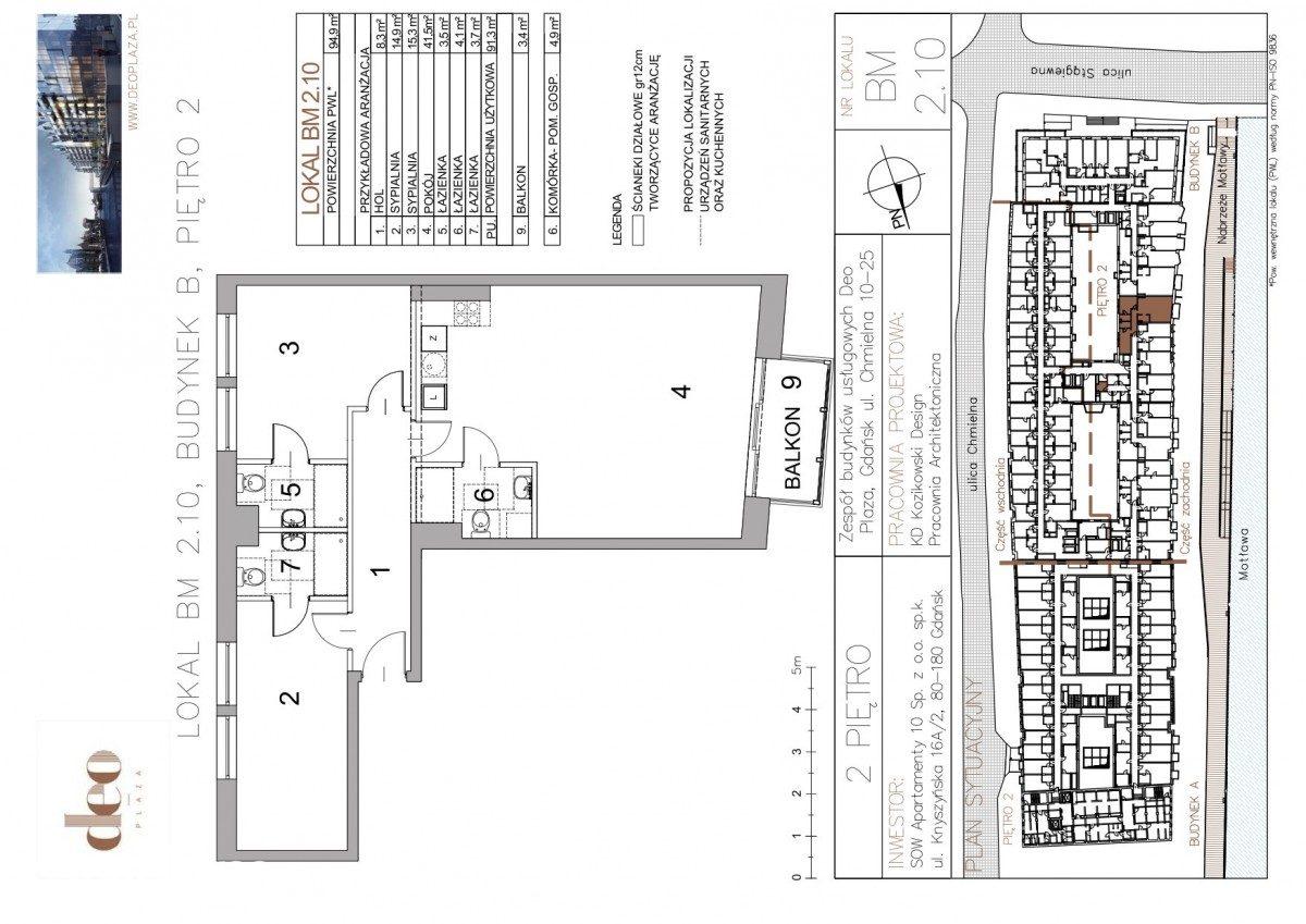 Apartament 3 pokojowy w Deo Plazie /Piękny Widok - zdjęcie 14