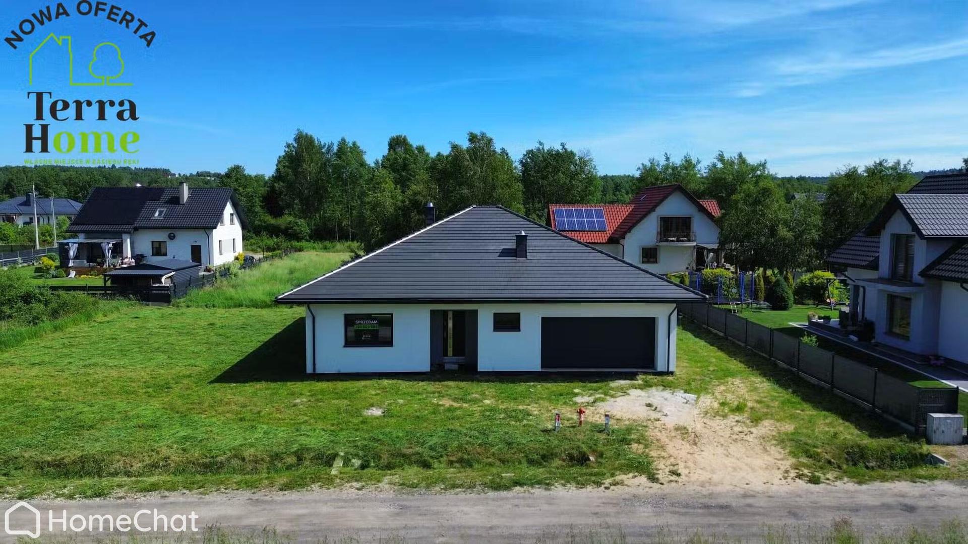 Nowoczesny dom Tumlin-Wykień 165,52m²/Działka 1036m²