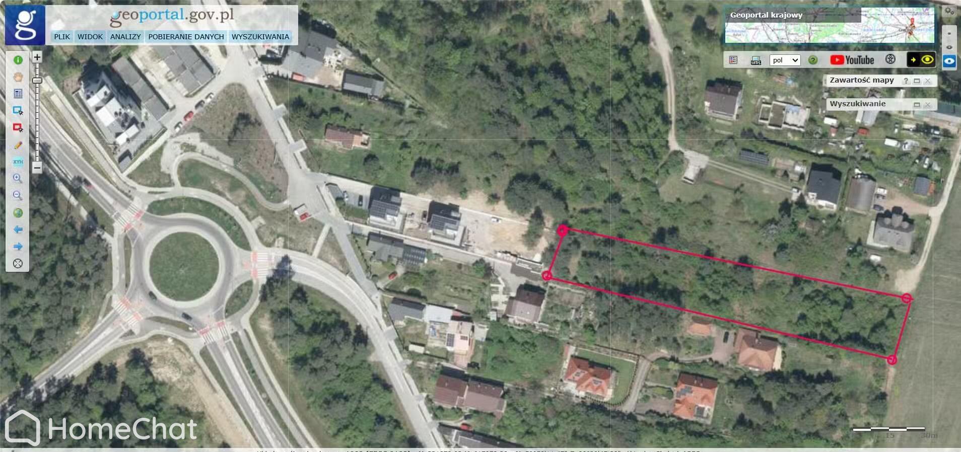 Dwie działki w Kielcach o powiechdni 2362m2