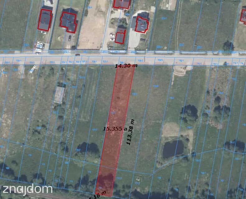 Działka 1500 m2 Kajetanów gmina Zagnańsk - zdjęcie 3