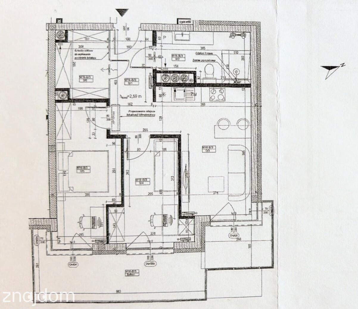 3-pokojowe mieszkanie w nowym apartamentowcu | 55,01 m² + 17 m² tarasu - zdjęcie 15