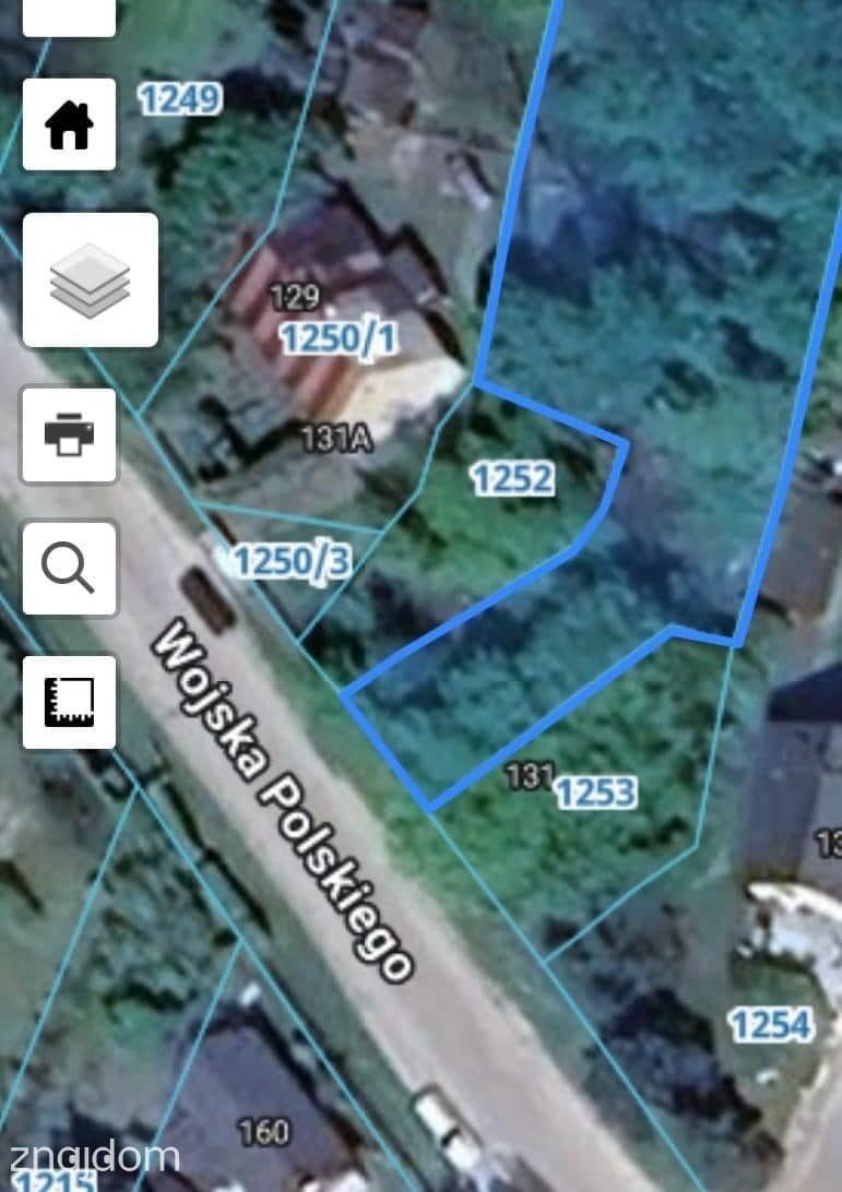 Działka Budowlna 877m2 ul Wojska Polskiego Wietrznia - zdjęcie 4