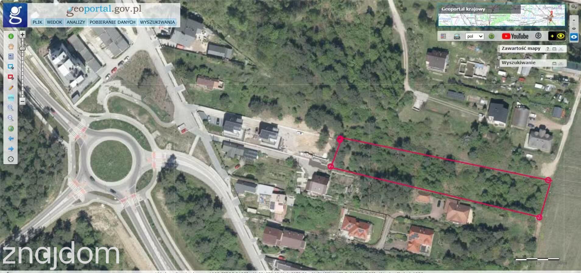 Dwie działki w Kielcach o powiechdni 2362m2