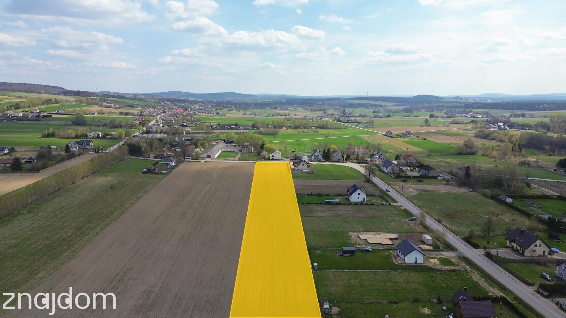 Duża działka budowlana Starwczynek 20 km od Kielc - zdjęcie 3