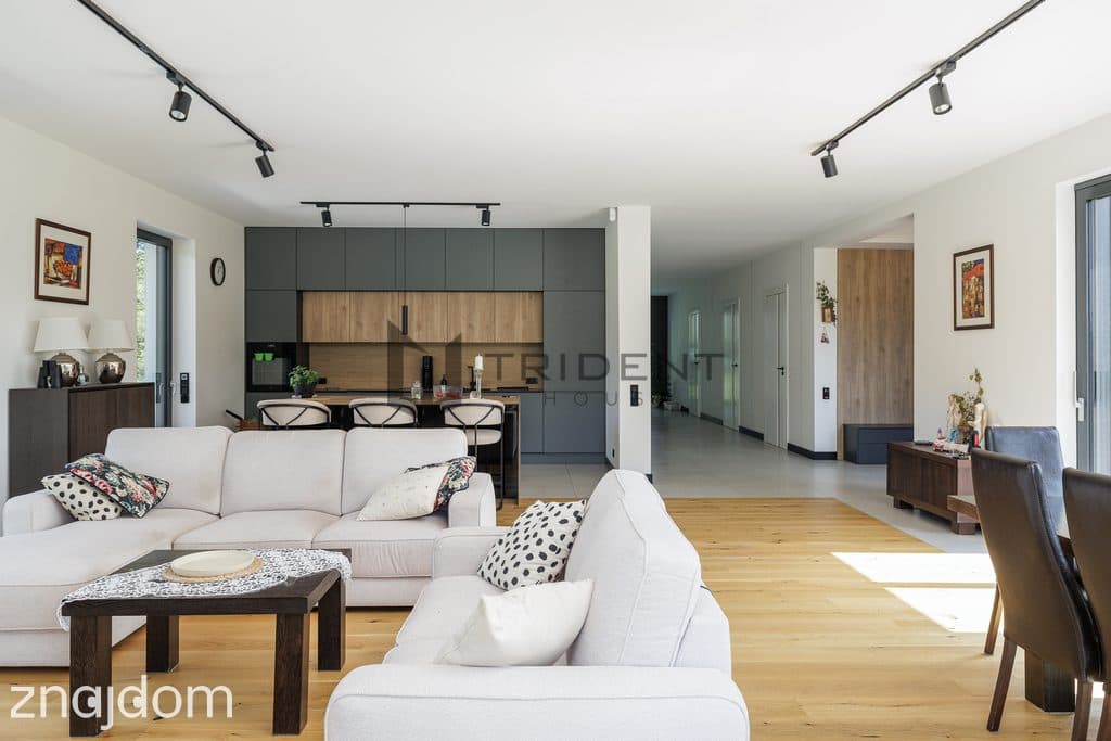 Nowoczesny dom z częścią firmową - 303 m²!