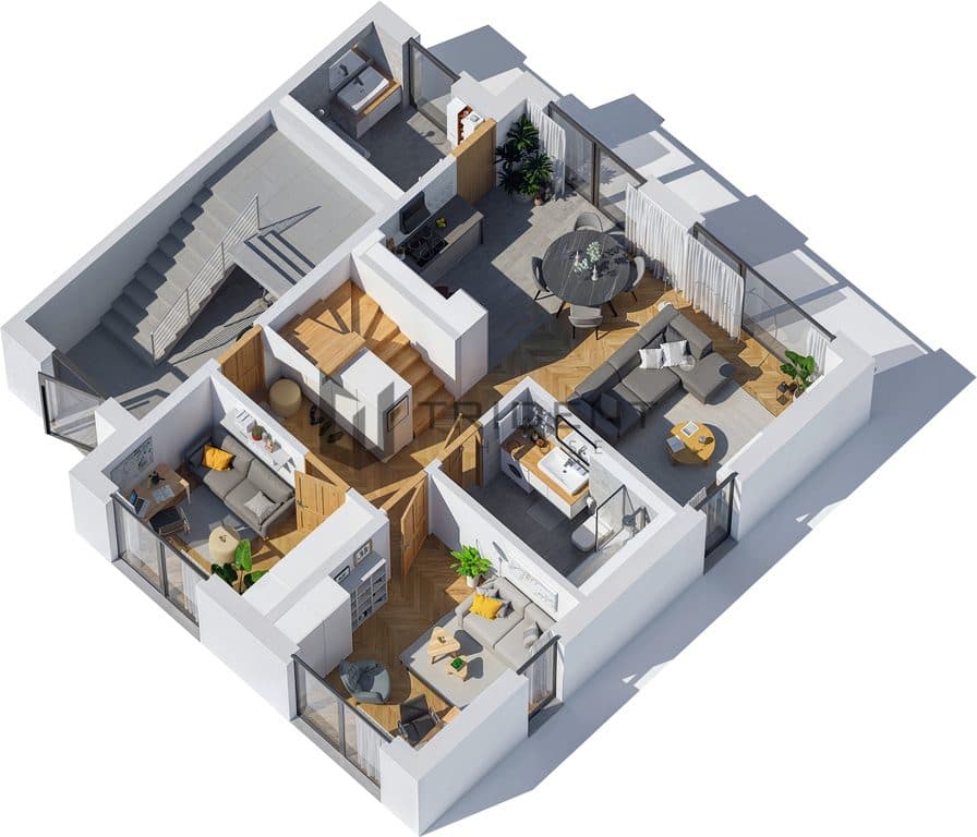 Villa Piaseczno 138,79 m² 6 pokoi - ogród 194,9 m²! - zdjęcie 3