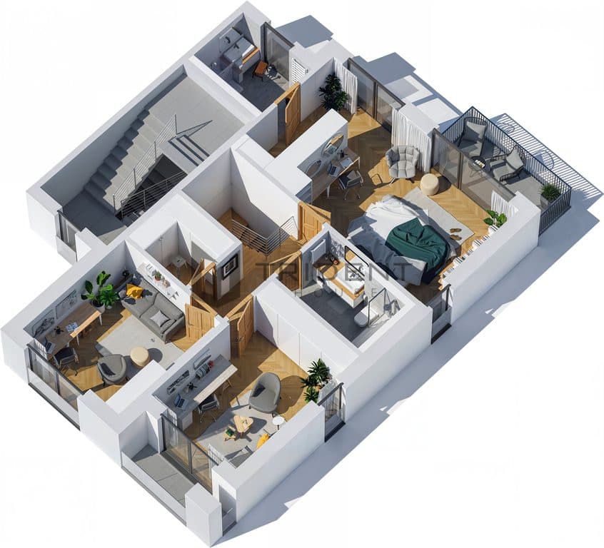 Villa Piaseczno 138,79 m² 6 pokoi - ogród 194,9 m²! - zdjęcie 4
