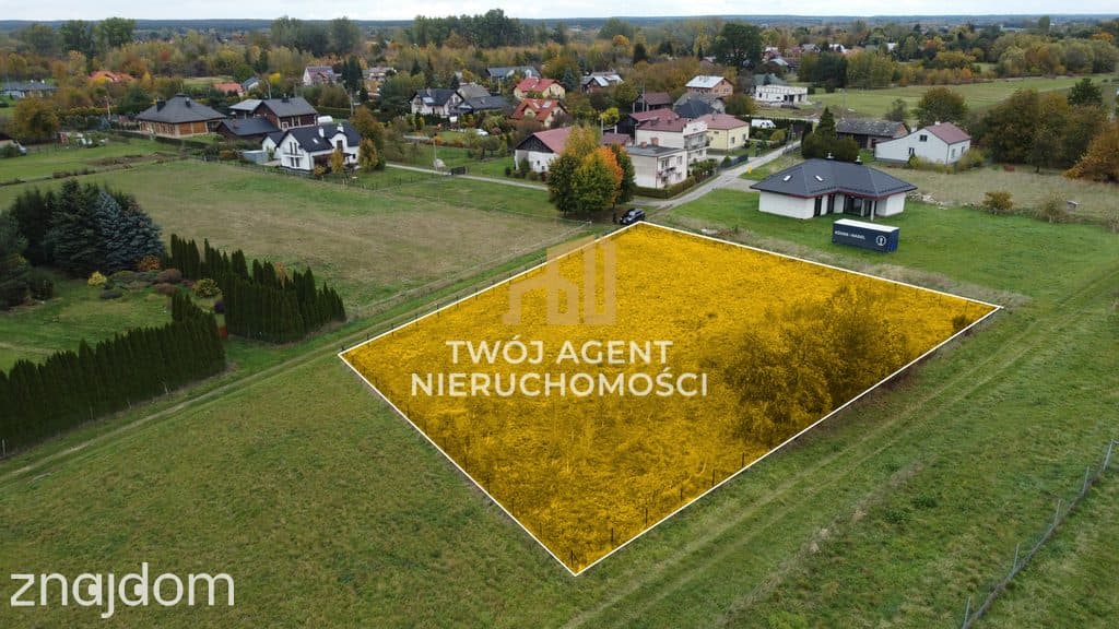 Działka 23,59 ar – Łańcut pogranicze Czarnej | Ogrodzona | WZ