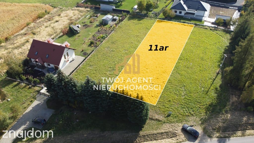 Działka 11ar z WZ ul. Słoneczny Stok– idealna pod budowę domu