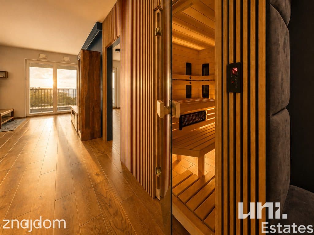 Mieszkanie premium 3 pokoje, duży balkon, sauna - zdjęcie 12
