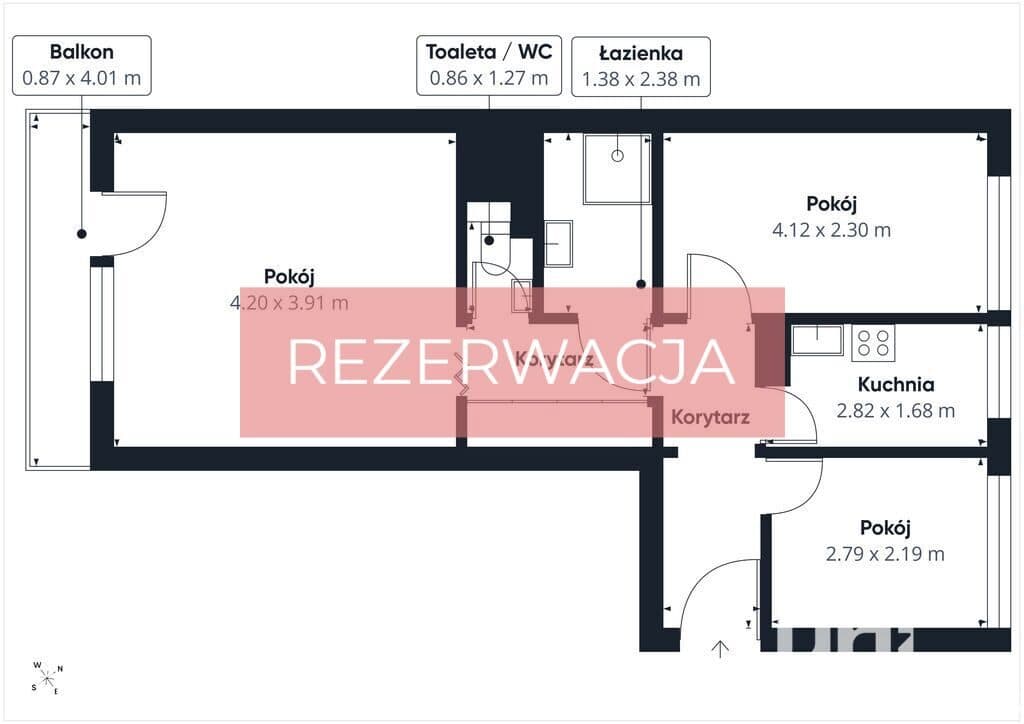 REZERWACJA- 3pok | 2 Piwnice I Niski blok - zdjęcie 18