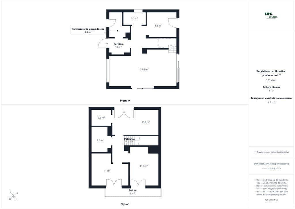 Dojazdów | Dom 93,6 m² | 5 pokoi | działka 3,5 ara - zdjęcie 19
