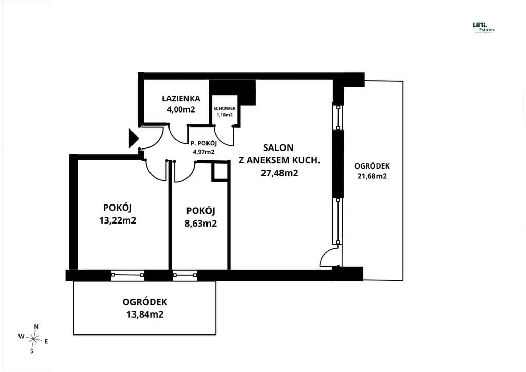 MIESZKANIE Z DWOMA OGRÓDKAMI/DOLINA 3 STAWÓW - zdjęcie 17