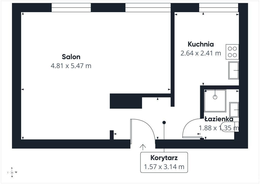 Kawalerka | Tarn. Góry | Przy dworcu | Po remoncie - zdjęcie 17