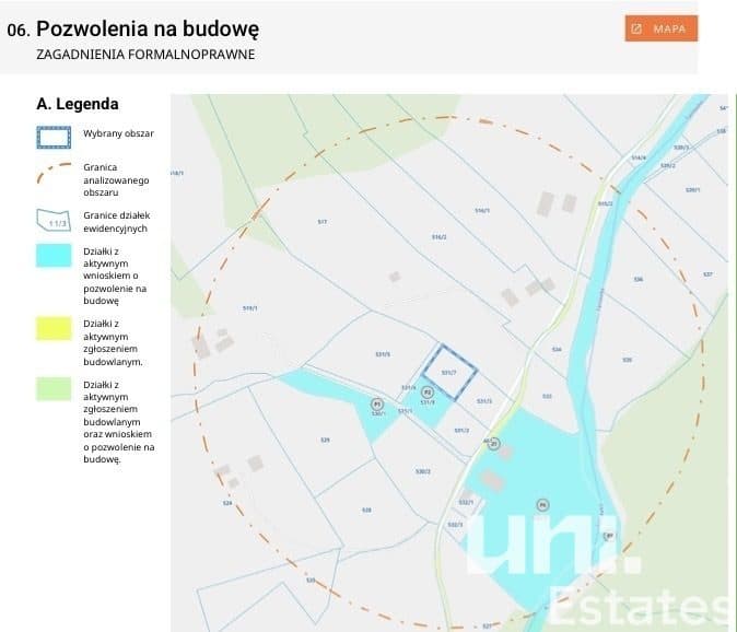 DZIAŁKA OK. 1200 m² | TARNAWA | GMINA ŁAPANÓW - zdjęcie 7